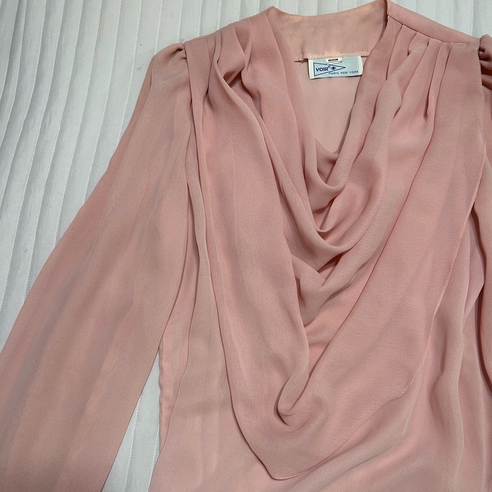 Scoop neck women’s blouse